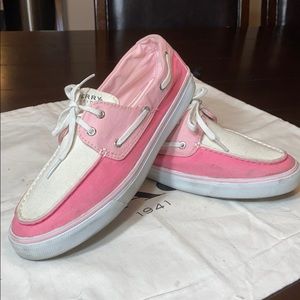 Sperry Top-Sider. Pink and White. Women’s Sz 11